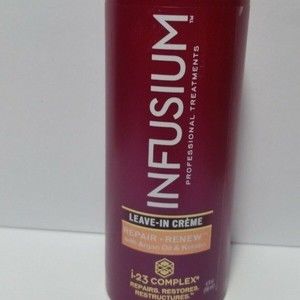 Infusium Leave in Creme Repair Renew Argan Keratin 3 Bottles Cream